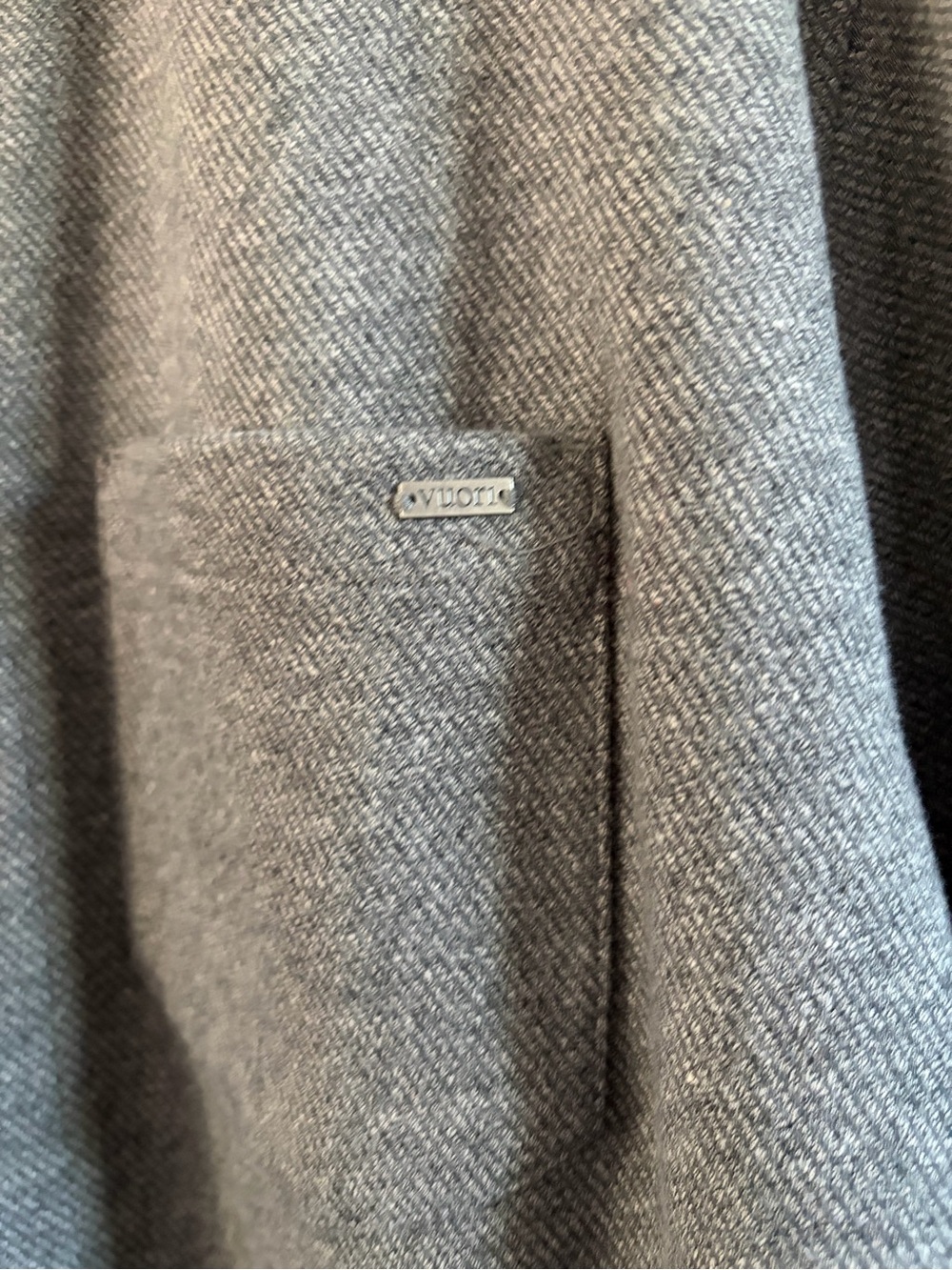 Vuori Gray Casual Button-Down Shirt Jacket - Picture 3 of 5